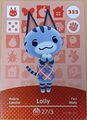 Original Amiibo Karte Lolly Feline Nr. 333 EU | Animal Crossing Katze