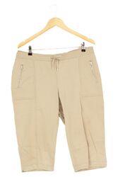 TONI Damen Stoffhose Gr. 42/44 Beige Kordelzug Casual