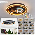 LED Wohn Schlaf Flur Zimmer Lampe Fernbedienung Decken Leuchte Dimmbar Smart App