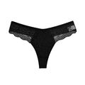 6er Pack Damen Baumwolle Tanga G-String Slips Sexy Spitze Unterwäsche Panty