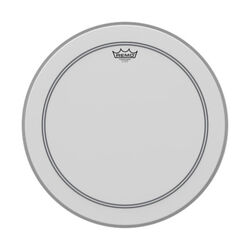 20" Remo Powerstroke P3 P3 Schlagzeug Fell Drum Coated Head einlagig Dämpfung