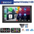 7" 2 DIN 2+32G Apple Carplay Autoradio Android 13 GPS Nav BT RDS FM WIFI Kamera