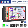 Android 13 2+32G DAB+ Autoradio Carplay GPS Navigation NAV BT USB 2 DIN + Kamera