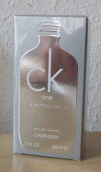 Calvin Klein CK One Platinum Edition Eau de Toilette 50ml NEU & OVP in Folie