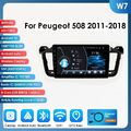 9"6+128GB CarPlay Android 13 Auto Radio GPS Head Unit Für Peugeot 508 2011-2018