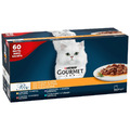 Purina Gourmet 60x85g Perle Minifilets in Sauce Nassfutterbeutel für Katzen