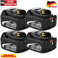 4x Original 18V ErsatzAkku Für Makita Akku 18V 6Ah 8Ah BL1860B BL1850B BL1830 GY