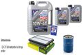 INSPEKTIONSKIT FILTER LIQUI MOLY ÖL 7L 10W-40 für Hyundai Santa Fé I SM 2.0