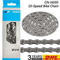 Für Shimano Fahrrad Kette CN-HG95 10-Fach-116 Glieder DEORE XT XTR SLX HG-X DE