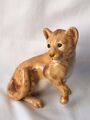 John Beswick Glanz Leopard Junge Katze Wildtier Figur Made in England