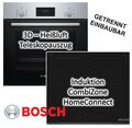 Herdset Bosch Einbau-Backofen mit Induktionskochfeld DirectSelect autark, 60 cm