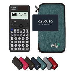 CALCUSO Sparpaket Türkis mit Taschenrechner Casio FX-810DE CW ClassWiz