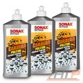 SONAX 3x 500 ml CARAVAN POLITUR WOHNWAGEN LACK GFK PFLEGE