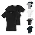 2er, 4er Pack EMPORIO ARMANI Herren T-Shirts kurzarm C-Neck Pure Cotton Farbwahl