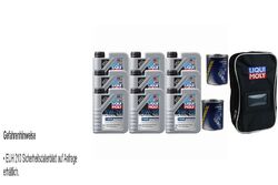 9x1L Liqui Moly Special Tec F ECO 5W-20 2x300ml MANNOL 9900 Motor Flush Tasche