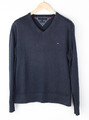 Tommy Hilfiger Herren Pima Baumwolle 8% Kaschmir Strick Pullover Größe L