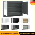 Bad Spiegelschrank 80x15x60cm MDF Badschrank Spiegel mehrere Auswahl vidaXL