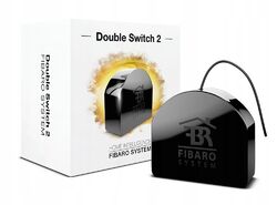 FIBARO Relaisschalter Double Smart Module/ Z-Wave Plus Drahtloser Ein-Aus.