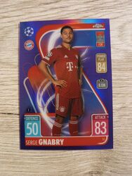 Topps Match Attax Chrome Champions League 2021/2022 21/22 Gnabry Pink /199