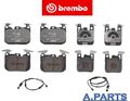 BREMBO XTRA BREMSBELAGSATZ VORNE HINTEN WK BMW 1ER 3ER F20 F21 F22 F30 F34 F32