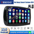 32G Android13 Für Smart Fortwo 453 14-19 Kam DAB Autoradio GPS Nav CarPlay WIFI