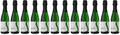 12x Riesling brut 0,375l, 2021 - Weingut Schreiber, Rheingau! Sekt/Qualitätssch…