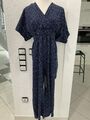 SHEIN  Jumpsuit Overall. Blau/Weiß Gepunktet.Gr.XL/42-44 Super Zustand!