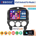 Autoradio Für Mazda 2 2007-2013 32G Android 13 Carplay RDS WiFi BT ASP GPS Navi