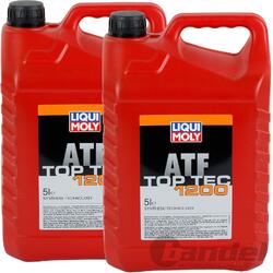 2x5L LIQUI MOLY TOP TEC ATF 1200 AUTOMATIK GETRIEBEÖL DEXRON III 3 ÖL SERVOÖL