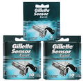 25x Gillette Sensor Excel Klingen Rasierklingen Ersatzklingen 2x 10er OVP + 5er