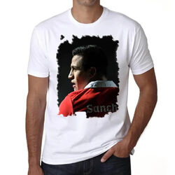 Herren Grafik T-Shirt Alexis Sanchez 4 Öko-Verantwortlich Vintage Jahrgang