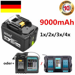 Akku Für Makita 18V 6,0Ah 8,0Ah 9,0Ah BL1860B BL1850B BL1840B BL1830B LXT Li-Ion