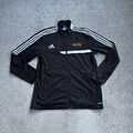 ADIDAS Herren Retro Trainingsjacke Gr. L 90er Sportjacke Pullover A20111 Schwarz