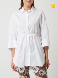 RIANI Longbluse mit Dreiviertelärmeln in weiß , Gr. 36 , NEU