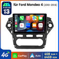 Für Ford Mondeo MK4 2007-2010 CarPlay Android 13 Autoradio DAB+Wifi GPS Sat Navi