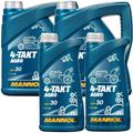 10 LITER MANNOL 4-TAKT AGRO RASENMÄHER TRAKTOR GENERATOR SAE 30 API SG