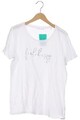 Opus T-Shirt Damen Shirt Kurzärmliges Oberteil Gr. EU 38 Baumwolle Weiß #4eb4fa8