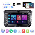 DAB+ 7" Autoradio Android 13 Apple Carplay GPS Navi Für VW GOLF 5 6 Passat 64GB