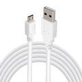 1m Micro USB Typ B Ladekabel Sync Kabel Handy Adapter Datenkabel weiß Smartphone