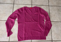 Esprit Pullover Gr.L V-Ausschnitt pink