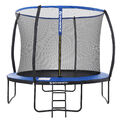 Trampolin Gartentrampolin Kinder 366cm Sports Sicherheitsnetz TüV-GS STR12BK