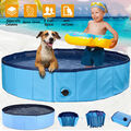 Hundepool Faltbar Hundebadewanne Planschbecken Hunde Schwimmbecken Swimmingpool