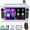 DAB+ Android14 Autoradio CarPlay Für Opel Astra H Corsa C D Zafira B GPS Navi BT