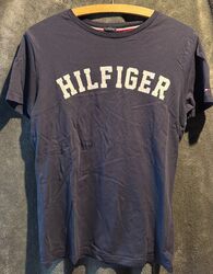 Tommy Hilfiger Herren T-Shirt Größe S – Dunkelblau | Organic Cotton