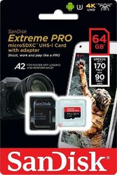 Sandisk Micro SD Speicherkarte 16GB 32GB 64GB 128GB 256GB Ultra, Extreme, PRO