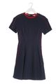 TOMMY HILFIGER A-Linien Kleid Damen Gr. DE 36 blau-rot Casual-Look