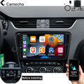 2+64G Android 13 Autoradio GPS Navi WiFi CarPlay Für SKODA Octavia III 2013-2018