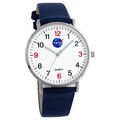 NASA Damenarmbanduhr mit Lederarmband Quarzuhr 36 mm Japanisches Uhrwerk