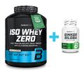 Biotech USA 100% Iso Whey Zero 2270 g - Protein Eiweiß + Gratis Ginkgo Biloba