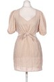 ZARA Kleid Damen Dress Damenkleid Gr. S Leinen Baumwolle Beige #z1jocdo